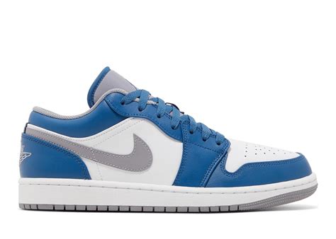 nike air jordan low herren blau|jordan one low true blue.